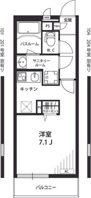 リブリ・La CASAの間取り画像