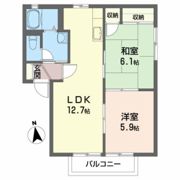 プライムコートBの間取り画像