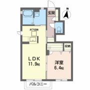 シャーメゾンSK WESTの間取り画像