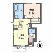 クラヴィエTEの間取り画像