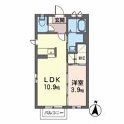 シャーメゾンたけくまの間取り画像