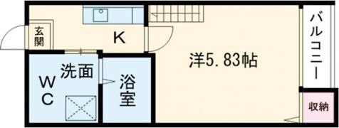 アモーレ笠取の間取り画像