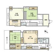 砧戸建の間取り画像