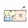 ユーロハイツ名須川 Aの間取り画像