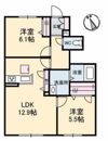 ブリランテの間取り画像