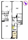 ドミール東貫 A棟の間取り画像