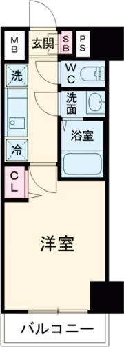 ディアレイシャス名古屋浄心の間取り画像