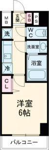 ディアレイシャス名古屋浄心の間取り画像