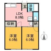ハイムショパンの間取り画像