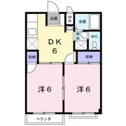 シティーハイツイノウエAの間取り画像