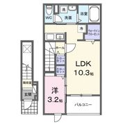 コンフォート25の間取り画像