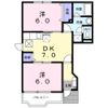 コンチェルト Bの間取り画像