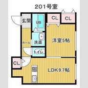 Junesse北18条の間取り画像