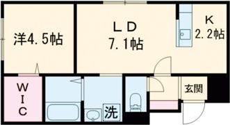 LOTUS FLEUR1の間取り画像