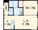 LOTUS FLEUR1の間取り画像