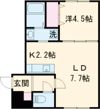 LOTUS FLEUR1の間取り画像
