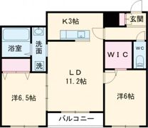 LOTUS FLEUR1の間取り画像