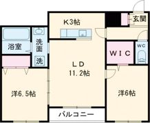 LOTUS FLEUR1の間取り画像