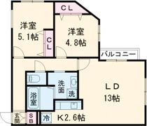 WELL BRIGHT東雲 RESIDENCEの間取り画像
