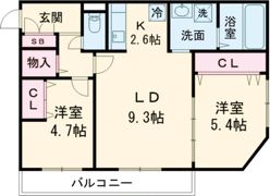 WELL BRIGHT東雲 RESIDENCEの間取り画像