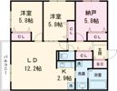 WELL BRIGHT 朝日RESIDENCEの間取り画像