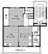 ビレッジハウス臼田第二2号棟の間取り画像