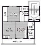 ビレッジハウス臼田第二2号棟の間取り画像
