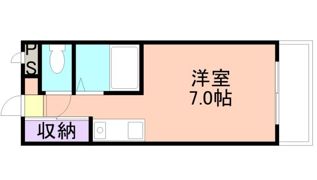 コーポYKの間取り画像