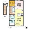 レスア柏崎Ⅱの間取り画像