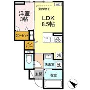 レスア柏崎Ⅲの間取り画像