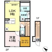 レスア柏崎Ⅲの間取り画像