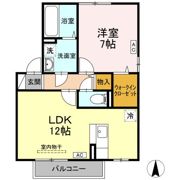 リビングタウン飯岡新田Ⅰ Cの間取り画像