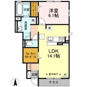マイ キャッスル Ⅰの間取り画像