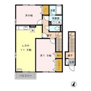 レコルト A/B/Cの間取り画像