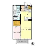 アークフラットの間取り画像