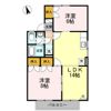 パウゼ・ドゥ・アピス Bの間取り画像