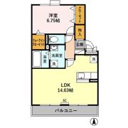 コートハウス岐陽Ⅱ Aの間取り画像
