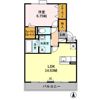 コートハウス岐陽Ⅱ Aの間取り画像