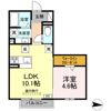 D-ROOM鵜沼三ツ池町の間取り画像