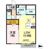D-ROOM鵜沼三ツ池町の間取り画像