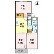 ファミールSの間取り画像