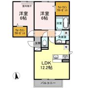 プレジオあくら B棟の間取り画像