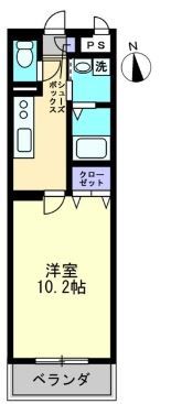 マリベールYUMEの間取り画像