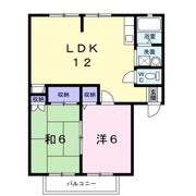 カルチャーいずみ Aの間取り画像