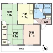 ラルジュ瀬戸 C棟の間取り画像