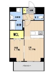 LIBTH前島Ⅲの間取り画像