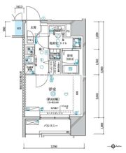 CREST TAPP川崎WESTの間取り画像