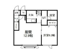 グレース近文Aの間取り画像