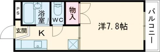 フォルテ今治の間取り画像