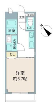ラ・フルールの間取り画像